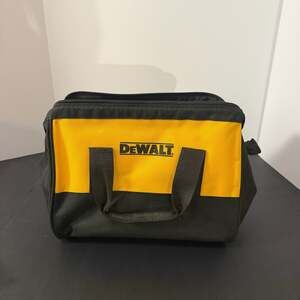 DEWALT Heavy Duty Contractor Tool Bag Yellow and Black 13-Inch - New
